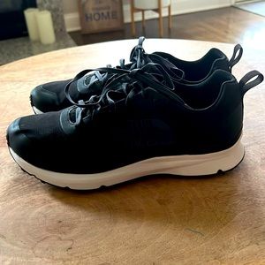 Black and white north face sneakers. Size 10